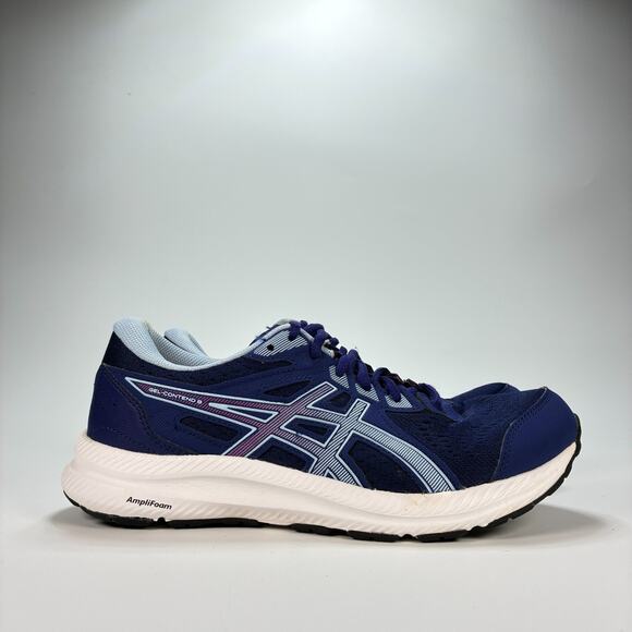 ASICS GEL-Contend 8 Dive Blue Running Shoes Sneakers 1012B320 Women's Size 8 - Picture 1 of 11